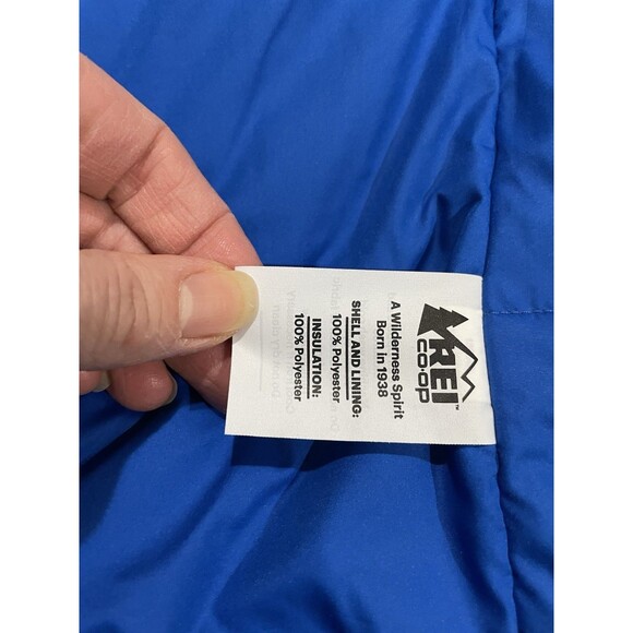 Girls REI CO-OP Peak Fleece Lined Insulated Nylon  Winter Jacket Blur Purple S 8 - Picture 13 of 15